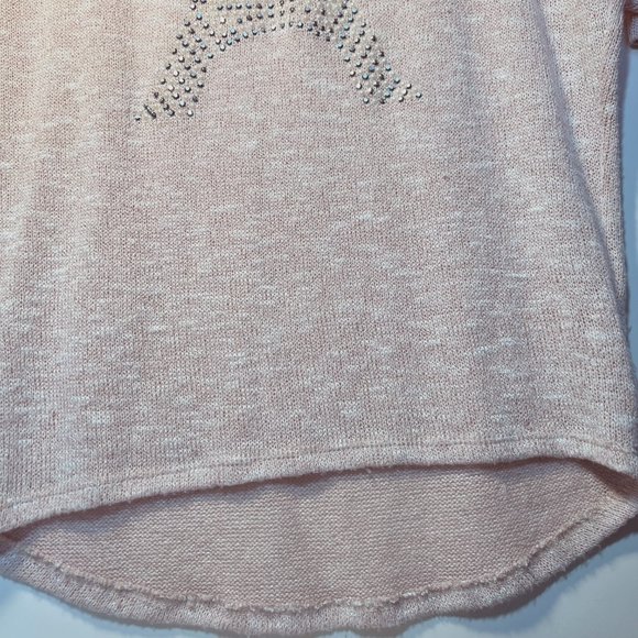 SJS-Made in USA-Knit Sweater/Paris-Medium-Sparkle Silver Beads-Pearl-Casual - Picture 6 of 11